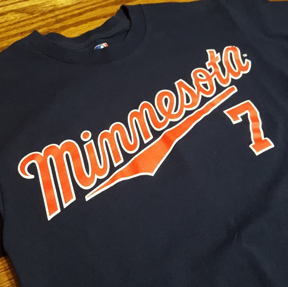 MLB Minnesota Mauer #7 tee shirt